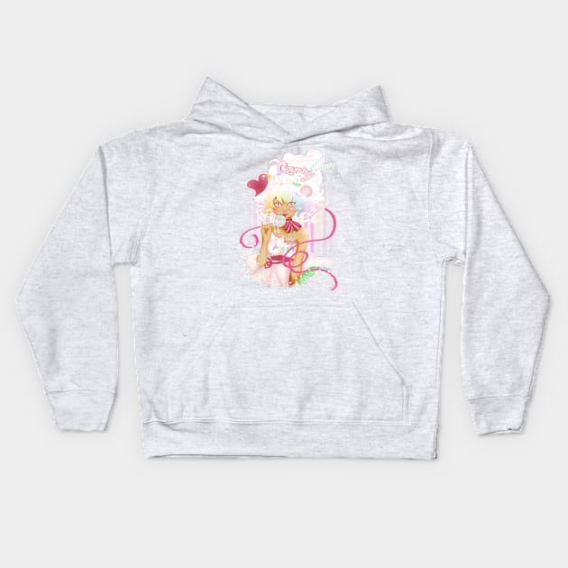 Candy Girl Pop Kids Hoodie by aPotatoBird